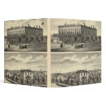 Centennial Hotel, Tecumseh, and Neb, Nebraska 3 Ring Binders