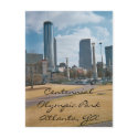 Centennial Park and Downtown Atlanta postcards by JohnnaCrider Centennial Park and Downtown Atlanta postcards