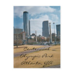 Centennial Park and Downtown Atlanta postcards