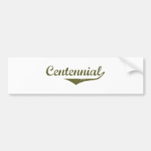 Centennial Revolution t shirts Bumper Sticker