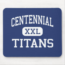 Centennial - Titans - High School - Frisco Texas mousepads