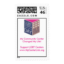 Center Awareness Day '09 Postage Stamps by CenterLink Center Awareness Day '09 Postage Stamps