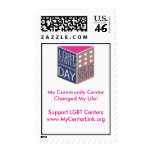 Center Awareness Day '09 Postage Stamps