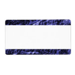 Center Band - Blue Coal II Personalized Shipping Labels