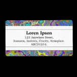 Center Band II - Colorful Mineral labels