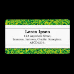 Center Band II - Green Impressionism labels
