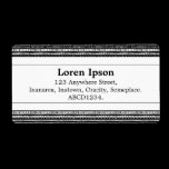 Center Band II - Hoizontal Stripes labels
