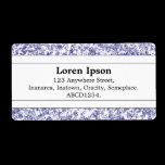 Center Band II - Navy Mottled labels