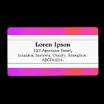 Center Band II - Pink Haze labels