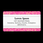 Center Band II - Pink Impressionism labels