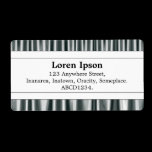 Center Band II - Silver Curtains labels