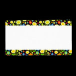 Center Band - Spring Flowers labels