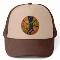Center Basketball Player Mesh Hats