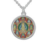 Center of a Taizokai Mandala necklaces