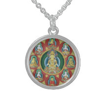 Center of a Taizokai Mandala Custom Necklace