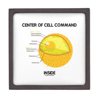 Center Of Cell Command Inside Nucleus Biology Premium Keepsake Box