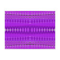 center purple postcards