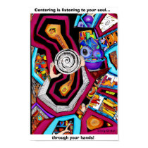 Centering posters