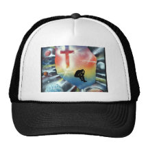 centerOfTheUniverseFrameC Trucker Hat