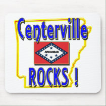 Centerville Rocks ! (blue) mousepads