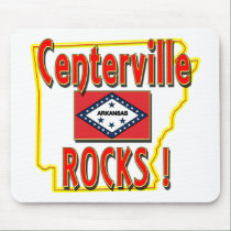 Centerville Rocks ! (red) mousepads