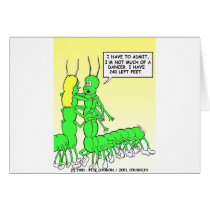 Centipede Dancing Funny Tees, Gifts & Collectibles cards by beardiethor123 Centipede Dancing Funny Tees, Gifts & Collectibles cards