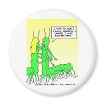 Centipede Dancing Funny Tees, Gifts & Collectibles magnets