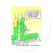 Centipede Dancing Funny Tees, Gifts & Collectibles stickers