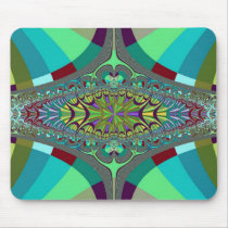 Centipede Ovals Fractal Mousepads
