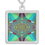 Centipede Ovals Fractal Custom Necklace