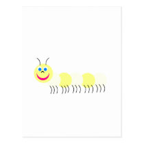 centipede yellow postcards