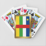 Centrafrique Flag Playing Cards playing cards