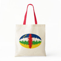 Centrafrique Gnarly Flag Bag by Flagnostic Centrafrique Gnarly Flag Bag