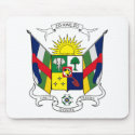 Central African Republic Coat of Arms Mousepad