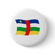 Central African Republic Flag Button by livingflags Central African Republic Flag Button