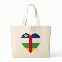 Central African Republic Flag Heart bags by Vexillophile Central African Republic Flag Heart bags