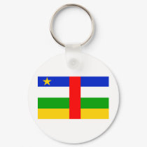 Central African Republic Flag keychains by CulturalPerspective3 Central African Republic Flag keychains