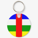 Central African Republic Flag keychains