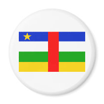 Central African Republic Flag magnets by CulturalPerspective3 Central African Republic Flag magnets
