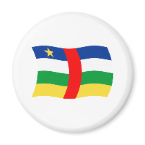 Central African Republic Flag Magnet by livingflags Central African Republic Flag Magnet