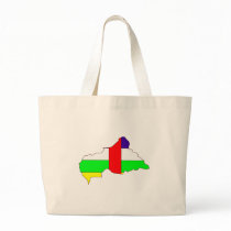 Central African Republic flag map bags by FlagStore Central African Republic flag map bags