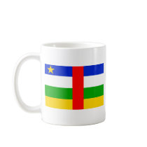 Central African Republic Flag mugs