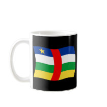Central African Republic Flag Mug