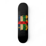 Central African Republic Flag Skate Board