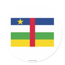 Central African Republic Flag stickers