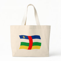 Central African Republic Flag Tote Bag by livingflags Central African Republic Flag Tote Bag