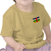 Central African Republic Flag t-shirts