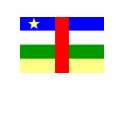 Central African Republic Flag t-shirts