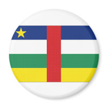 Central African Republic National Flag magnets