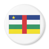 Central African Republic National Flag magnets